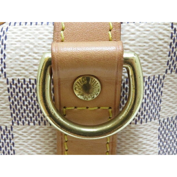 Louis Vuitton Speedy Bandouliere Damier Azur Handbag - Picture 6 of 8